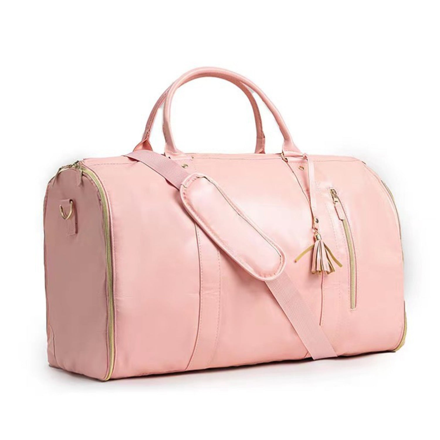 Folding suit bag large capacity women's handbag convenient crossbody travel business luggage bag