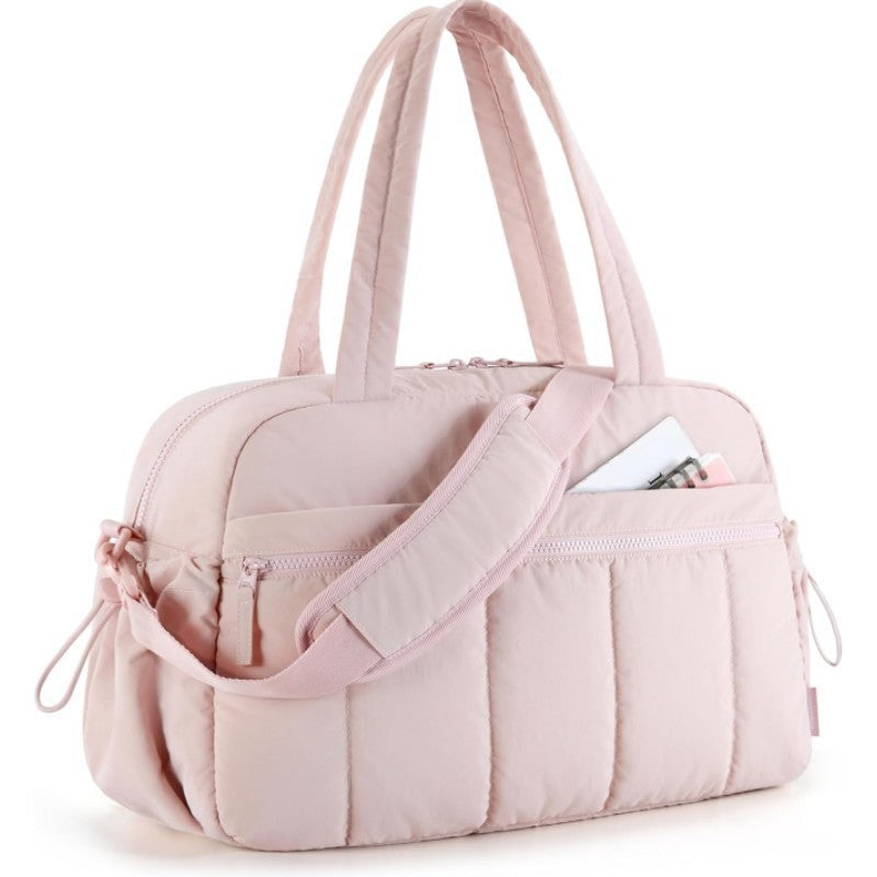 Travel bag large capacity luggage bag sports and fitness bag with toiletries bag compartment shoulder bag